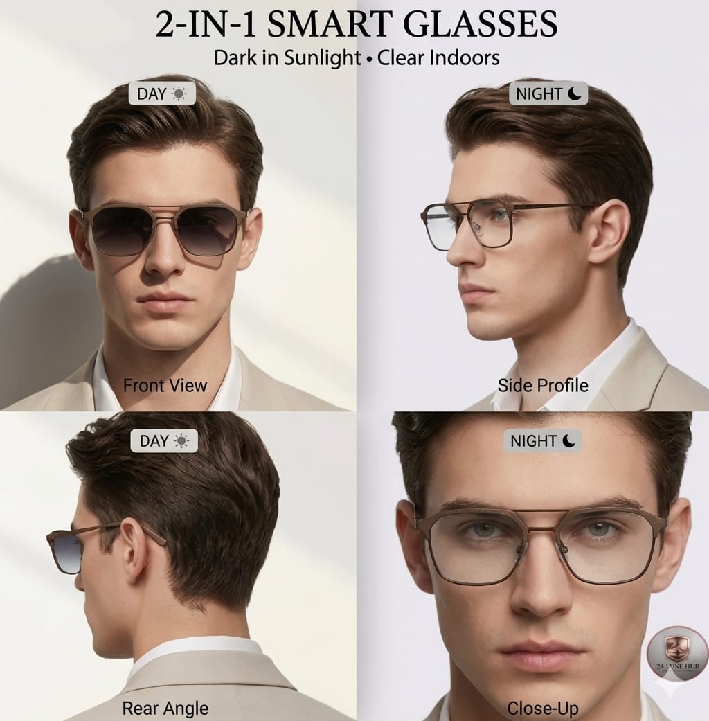 Premium Italian Style Indoor & Outdoor Sunglasses – UV400 Protection